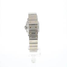 Thumbnail von Cartier Santos Carree Steel/Gold Automatic PM Cartier Serviced '26