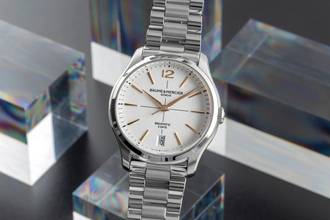  Baume & Mercier Clifton Stahl Automatik Herrenuhr Ref. M0A10793 B&P 2025 