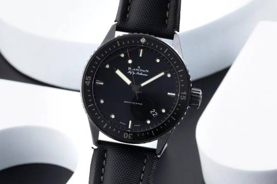  Blancpain Fifty Fathoms Bathyscaphe Keramik Ref. 5000.0130.B52B Papiere 2017 