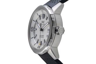 Thumbnail von IWC Aquatimer Automatic Silver Dial Stahl Automatik Herrenuhr Ref. IW329003 B&P 2017