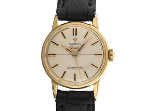 Thumbnail von Omega Genève Ladymatic Ref.2978SC3 1958 Box sehr gut Vintage Geneve Ladymatic Automatik 18kt Gelbgold