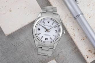  Rolex Oyster Perpetual 31 White Dial Automatik Edelstahl Damenuhr Ref. 177200 