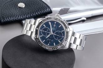 Thumbnail von TAG Heuer Aquaracer 300M Chronograph Stahl Automatik Herrenuhr Ref. CAP2112.BA0833