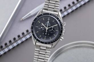  Omega Speedmaster Professional Moonwatch Chronograph Stahl Handaufzug Ref. 3590.50.00 B&P 
