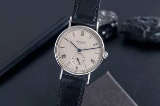 Thumbnail von NOMOS Ludwig 35 Edelstahl Handaufzug Herrenuhr Ref. 201 Box & Papiere 2008