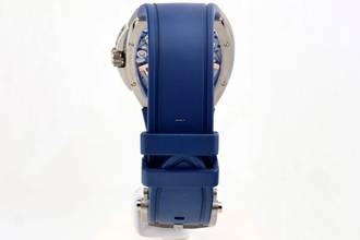 Thumbnail von Bianchet B 1.618 Flying Tourbillon UltraFino - Skeleton Titanium Blue - With Box And Papers - UFFTSKTNBL 2025
