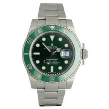  Rolex Submariner Date Ref.116610LV Hulk Full Set 2019 Unpolished 