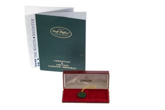  Omega Seamaster Ref.166.003 1965 original Box sehr gut Vintage Seamaster Automatic 