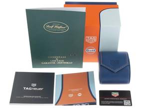Thumbnail von TAG Heuer Monaco X Gulf Special Edition Ref.CBL2115.FC6494 2026 Full Set Ungetragen Monaco X Gulf Special Edition Faltschließe