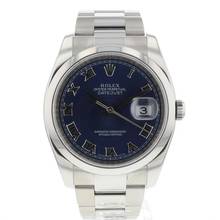  Rolex Datejust 36 Blue Roman Dial 