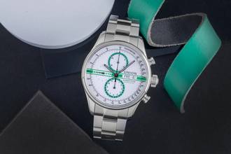  Union Glashütte Viro Chronograph Stahl Automatik Ref D011.414.16.010.09 Limited 