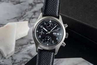 Thumbnail von IWC Fliegeruhr Chronograph Fliegerchronograph Chronograph Stahl Automatik Herrenuhr Ref. IW370602