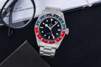 Thumbnail von Tudor Black Bay GMT Edelstahl Automatik Herrenuhr Ref. 79830RB-0001 B&P 2021