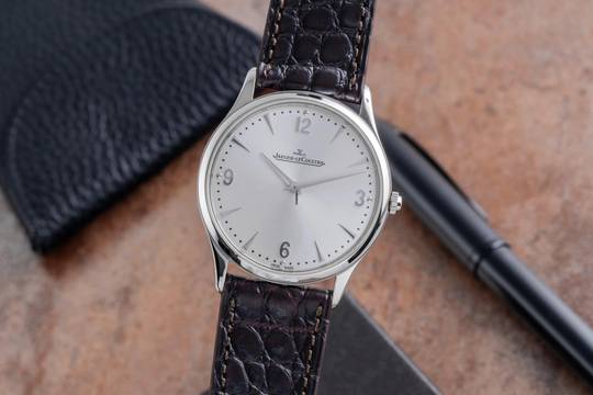  Jaeger-LeCoultre Master Ultra Thin 38 Handaufzug Stahl Ref Q1348420 172.8.79.S B&P 
