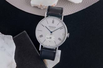Thumbnail von NOMOS Neomatik Stahl Automatik Herrenuhr Ref. 261 Box Papiere 2022