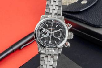  Jaeger-LeCoultre Master Compressor Chronograph Stahl Automatik Ref. Q1758470 146.8.25 B&P 