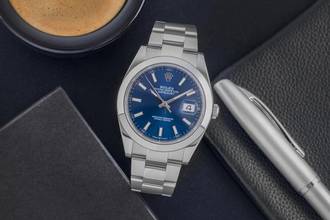 Thumbnail von Rolex Datejust 41 Silver Dial Edelstahl Automatik Herrenuhr Ref. 126300 B&P 2019