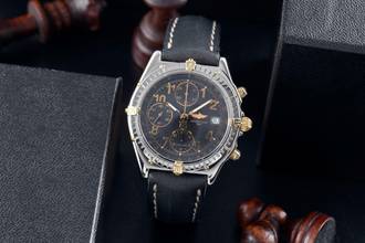 Thumbnail von Breitling Chronomat Chronograph Stahl / Gold Automatik Herrenuhr Ref. B13050.1