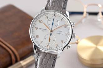 Thumbnail von IWC Portugieser Chronograph Stahl Automatik Herrenuhr Ref. IW371604
