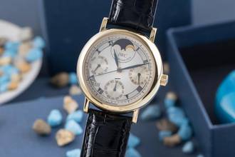 Thumbnail von IWC Portofino Automatic Ewiger Kalender 18K (0,750) Gold Automatik Herrenuhr Ref. IW354105