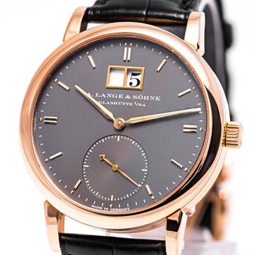  A. Lange & Söhne Saxonia 37 Grey – 315.033 – like NEW – 2007 Germany 