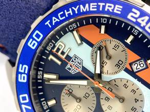 Thumbnail von Heuer Tag Gulf mit Original Papieren ref CAZ101N CAZ101N