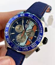 Thumbnail von Heuer Tag Gulf mit Original Papieren ref CAZ101N CAZ101N