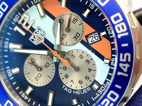 Thumbnail von Heuer Tag Gulf mit Original Papieren ref CAZ101N CAZ101N