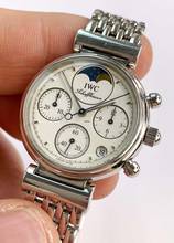  IWC Da Vinci Chronograph Lady Moonphase ref 3736 Chronograph Quartz Mondphase Damen 3736 