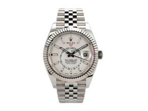  Rolex Sky-Dweller 326934 Weiß Jubile-Band 