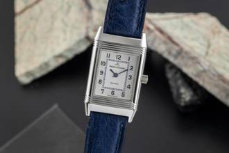 Thumbnail von Jaeger-LeCoultre Reverso Classique Edelstahl Damenuhr Ref. 260.8.08 Klassiker