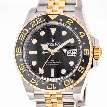  Rolex GMT-Master II Steel Gold Jubilee – 126713GRNR – NEW & Unworn – 02/2024 Full Set 