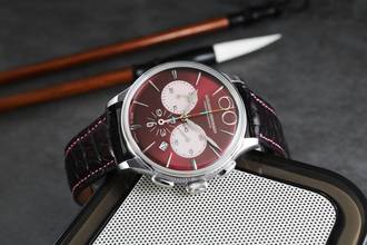 Thumbnail von Alexander Shorokhoff Happy Second Bordeaux Chronograph limitierte Serie von 50 Stück