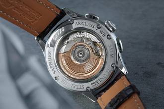 Thumbnail von Alexander Shorokhoff Happy Second Bordeaux Chronograph limitierte Serie von 50 Stück