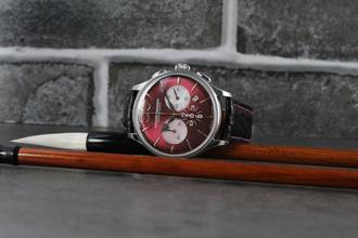 Thumbnail von Alexander Shorokhoff Happy Second Bordeaux Chronograph limitierte Serie von 50 Stück