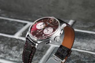 Thumbnail von Alexander Shorokhoff Happy Second Bordeaux Chronograph limitierte Serie von 50 Stück