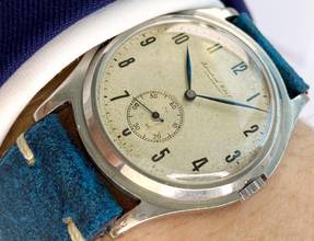  IWC Vintage HERMET Serviced 38mm Oversize Jumbo cal 83 from 1939 