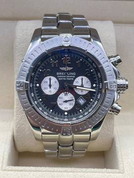  Breitling Avenger Chrono Avenger TOP CONDITION MINT RATRAPANTE Black Dial 44mm Quarz 