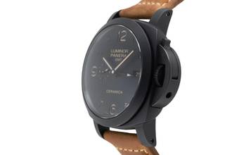 Thumbnail von Panerai Luminor 1950 3 Days GMT Automatic Marina 1950 3 Days GMT Ceramic Automatik Ref. PAM00441 B&P 2018