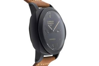 Thumbnail von Panerai Luminor 1950 3 Days GMT Automatic Marina 1950 3 Days GMT Ceramic Automatik Ref. PAM00441 B&P 2018