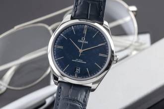  Omega De Ville Trésor Stahl Handaufzug Ref. 435.13.40.21.03.001 