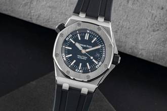  Audemars Piguet Royal Oak Offshore Diver Stahl Automatik Ref 15710ST.00.A002CA.01 Box & Papiere 