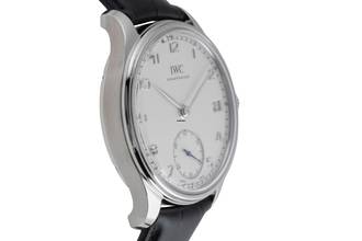 Thumbnail von IWC Portugieser Handaufzug 8 Tage Handaufzug Stahl Herrenuhr Ref. IW510203