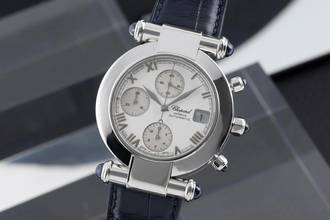  Chopard Imperiale Chronograph Stahl Automatik Herrenuhr Ref. 37/8209-33 Box 