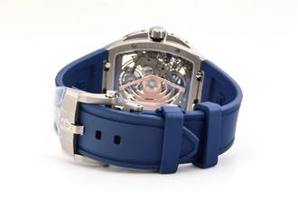 Thumbnail von Bianchet B 1.618 Flying Tourbillon UltraFino - Skeleton Titanium Blue - With Box And Papers - UFFTSKTNBL 2026