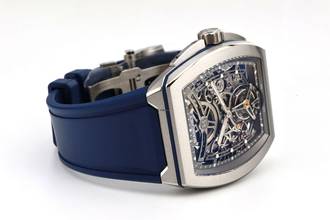 Thumbnail von Bianchet B 1.618 Flying Tourbillon UltraFino - Skeleton Titanium Blue - With Box And Papers - UFFTSKTNBL 2026