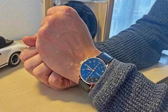 Thumbnail von IWC Portugieser Chronograph Portuguese Chronograph Roségold IW3714 Zifferblatt schwarz deutsche Auslieferung