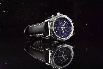 Thumbnail von Breitling Chrono Cockpit A30012 A30012 Black Dial Automatik - Vintage 1996