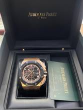 Thumbnail von Audemars Piguet Royal Oak Offshore Chronograph Rosegold 18Kt. WITH BOX AND PAPERS LIKE NEW year:2019 44mm