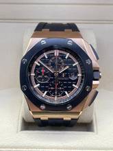 Thumbnail von Audemars Piguet Royal Oak Offshore Chronograph Rosegold 18Kt. WITH BOX AND PAPERS LIKE NEW year:2019 44mm
